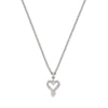 Zoe & Morgan Mini Gypsy Heart Necklace - Sterling Silver - Necklace - Walker & Hall