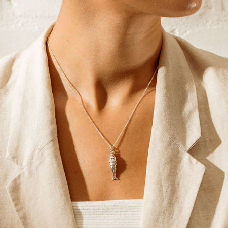 Sterling Silver Nemo Pendant - Necklace - Walker & Hall