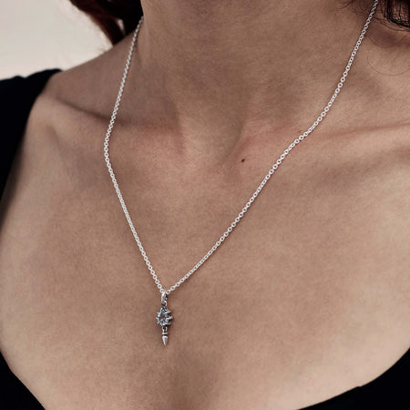Stolen Girlfriends Club Precious Punk Sky Topaz Necklace