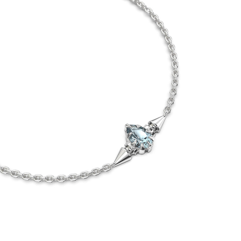 Stolen Girlfriends Club Precious Punk Sky Topaz Bracelet