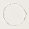 Sterling Silver Rectangular Belcher Link Bracelet - Bracelet - Walker & Hall