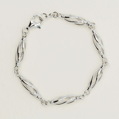 Sterling Silver Helix Bracelet - Bracelet - Walker & Hall