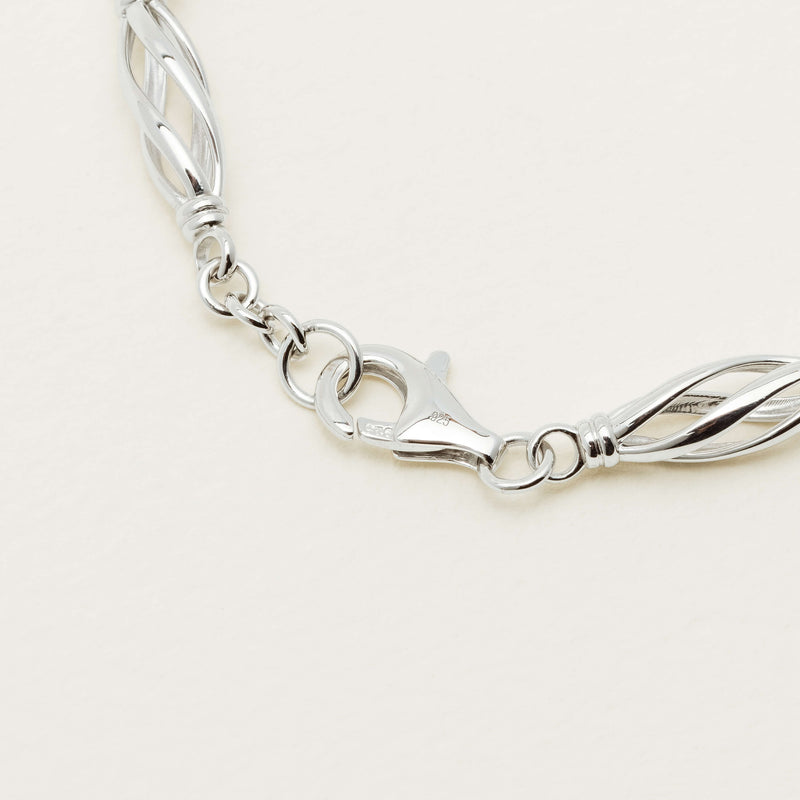 Sterling Silver Helix Bracelet - Bracelet - Walker & Hall