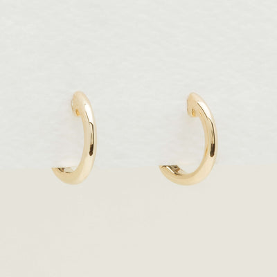 9ct Yellow Gold Cosy Earrings - Earrings - Walker & Hall