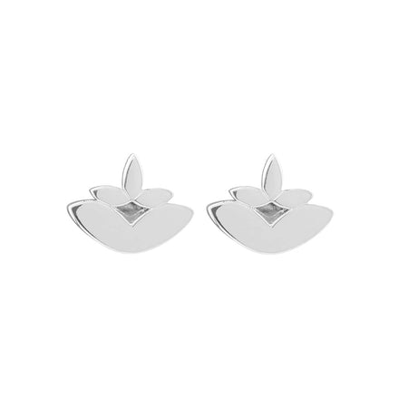 Boh Runga Lotus Flower Stud Earrings - Earrings - Walker & Hall