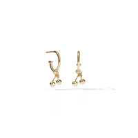 Meadowlark Cherry Signature Hoop Earrings - Gold Plated