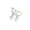 Stolen Girlfriends Club Love Chain Anchor Earrings - Sterling Silver