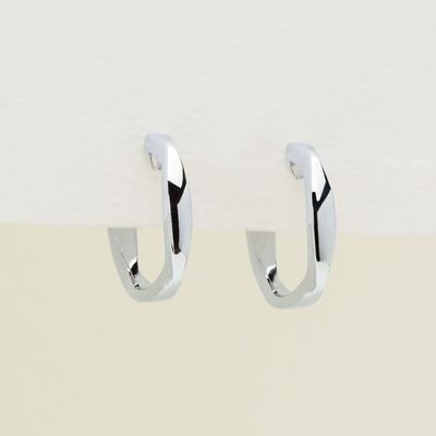 Sterling Silver Eos Hoop Earrings - Earrings - Walker & Hall