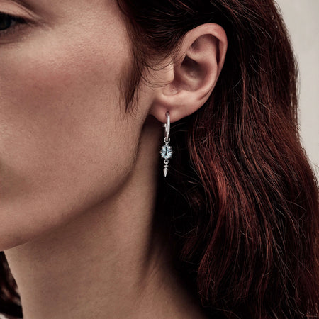 Stolen Girlfriends Club Precious Punk Sky Topaz Earrings