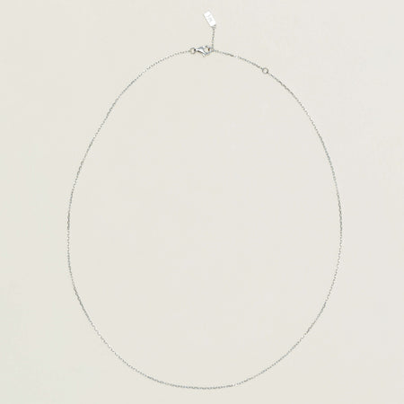 Sterling Silver Noted Chain (Chain Only) - Necklace - Walker & Hall