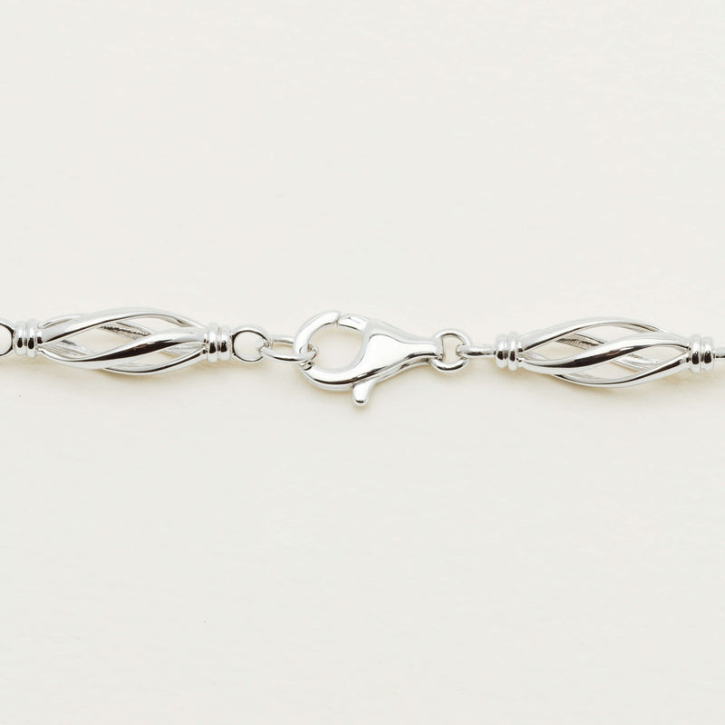 Sterling Silver Helix Chain - Necklace - Walker & Hall