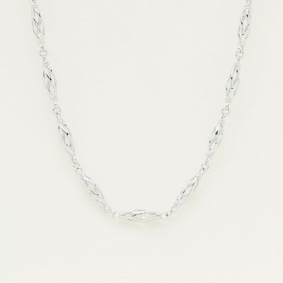 Sterling Silver Helix Chain - Necklace - Walker & Hall