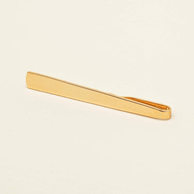 Deja Vu 9ct Yellow Gold Classic Tie Slide