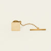 Deja Vu 9ct Yellow Gold Classic Square Tie Tack/Stud