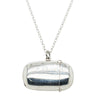 Vintage Sterling Silver Vesta Case with Chain-Vesta Case-Walker & Hall