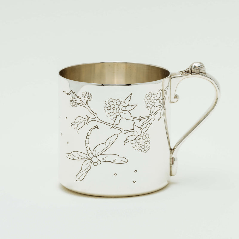 Deja Vu Sterling Silver Tiffany Baby Mug