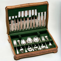 Sterling Silver Old English Pattern 6-Place Cutlery Canteen - Silverware - Walker & Hall