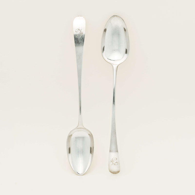 Deja Vu Sterling Silver Stuffing Spoons - London 1783