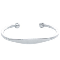 Sterling Silver Men's Cuff - Bracelet - Walker & Hall