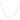 9ct White Gold Oval Belcher Chain - Necklace - Walker & Hall