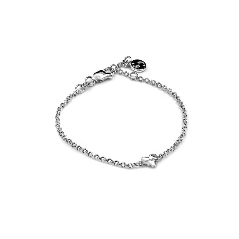 Stolen Girlfriends Club Midi Heart Stolen Bracelet - Sterling Silver ...