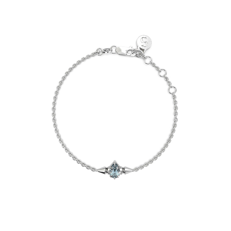 Stolen Girlfriends Club Precious Punk Sky Topaz Bracelet
