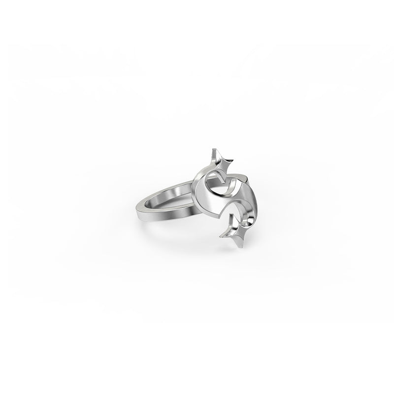 Stolen Girlfriends Club Hidden Hearts Ring - Sterling Silver - Ring - Walker & Hall