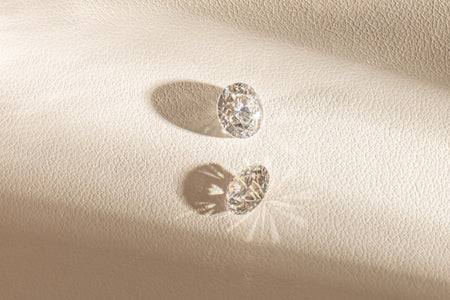 Two loose round brilliant cut diamonds