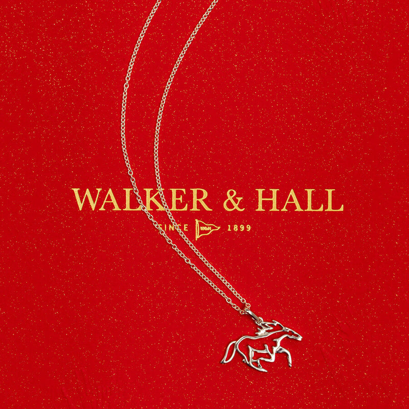 Sterling Silver Year Of The Horse Pendant - Necklace - Walker & Hall