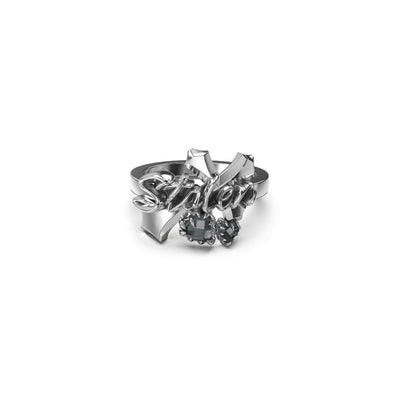 Stolen Girlfriends Club Gothic Sentimental Ring - Silver - Ring - Walker & Hall