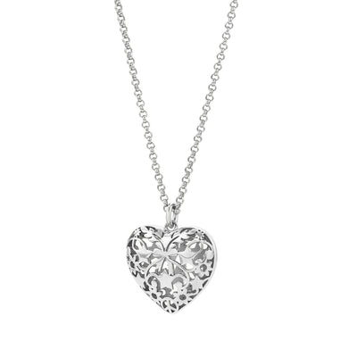Karen Walker Heart Thrills Necklace - Sterling Silver - Necklace - Walker & Hall