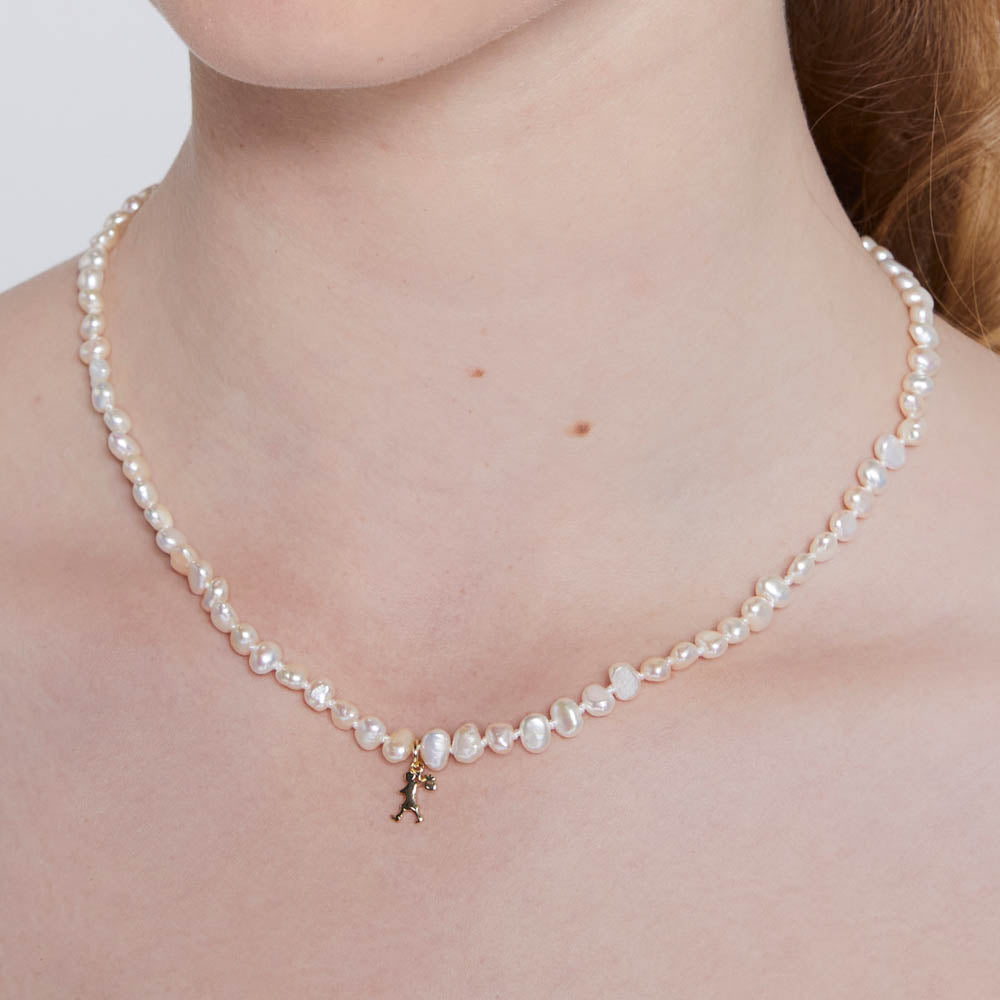 Dainty Pearl Necklace – Vivi Ami