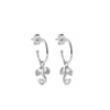 Karen Walker Lunar Dragon Hoops - Sterling Silver - Earrings - Walker & Hall