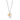 Karen Walker Mini Superlove Necklace - Sterling Silver & 9ct Yellow Gold