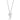 Karen Walker Mini Girl with a Bow Necklace - Sterling Silver