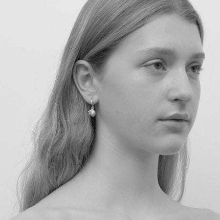 Meadowlark Lemon Signature Hoop Earrings - Sterling Silver