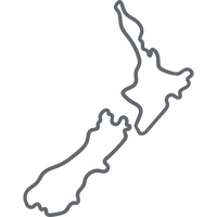 New Zealand map icon