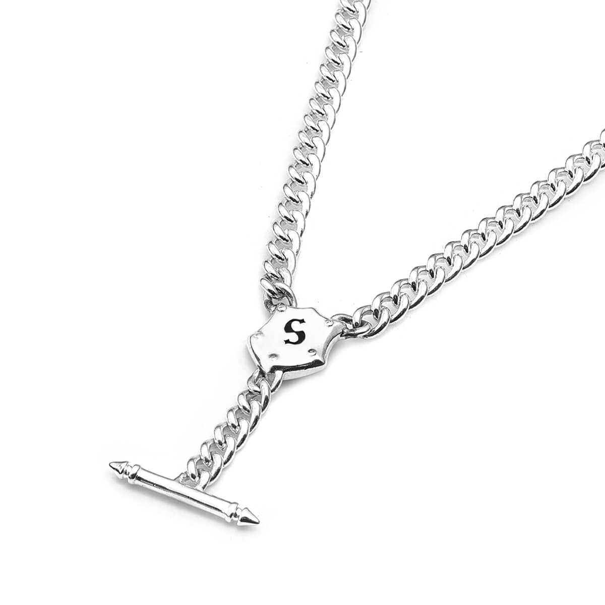 Stolen Girlfriends Club Silver Shield Fob Necklace – Walker & Hall