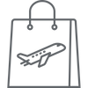 Tax free shopping icon