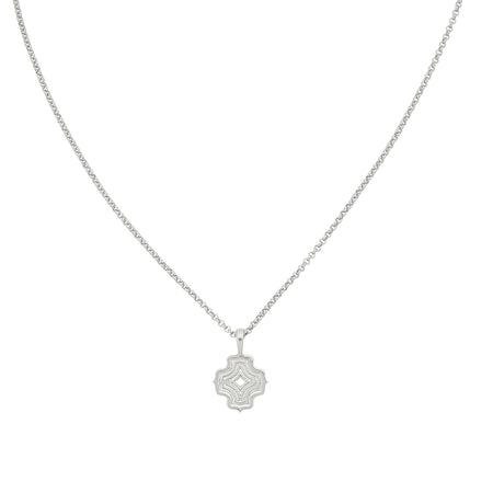 Zoe & Morgan Alma Necklace - Sterling Silver - Necklace - Walker & Hall
