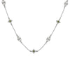 Zoe & Morgan Ayllu Necklace - Sterling Silver & Chrome Diopside - Necklace - Walker & Hall