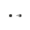 Stolen Girlfriends Club Mini Claw Earrings - Silver & Onyx - Earrings - Walker & Hall