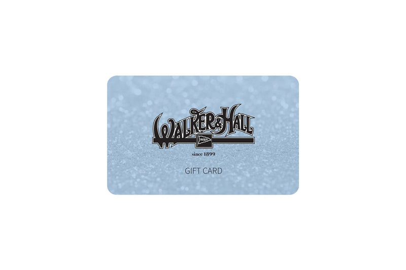 Walker & Hall Gift Station card