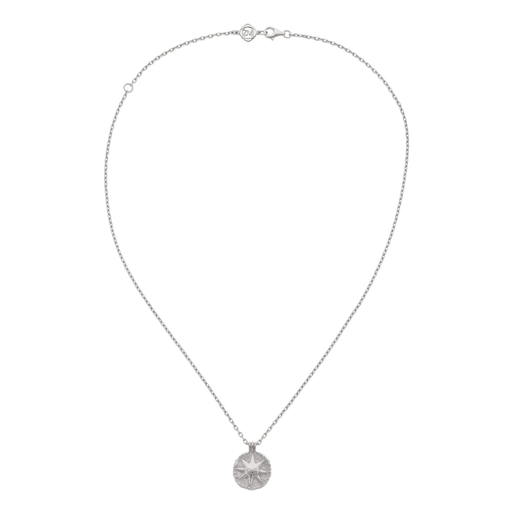 Zoe & Morgan Let the Sun Shine in Necklace - Sterling Silver