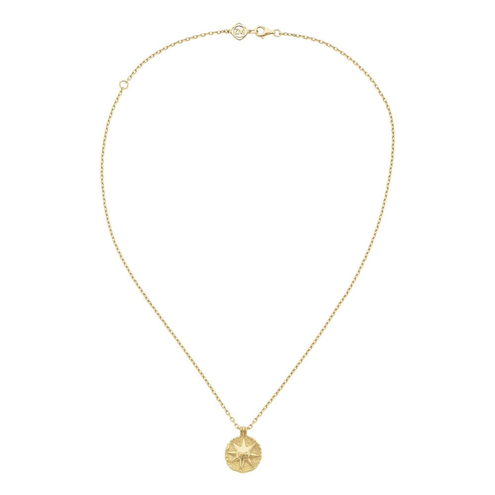 Zoe & Morgan Let the Sun Shine in Necklace - Gold Plated