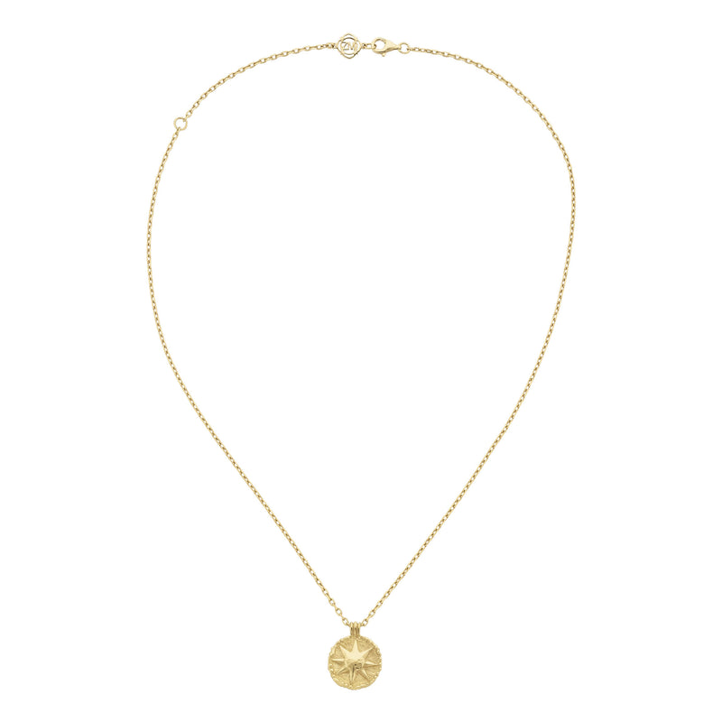 Zoe & Morgan Let the Sun Shine in Necklace - Gold Plated