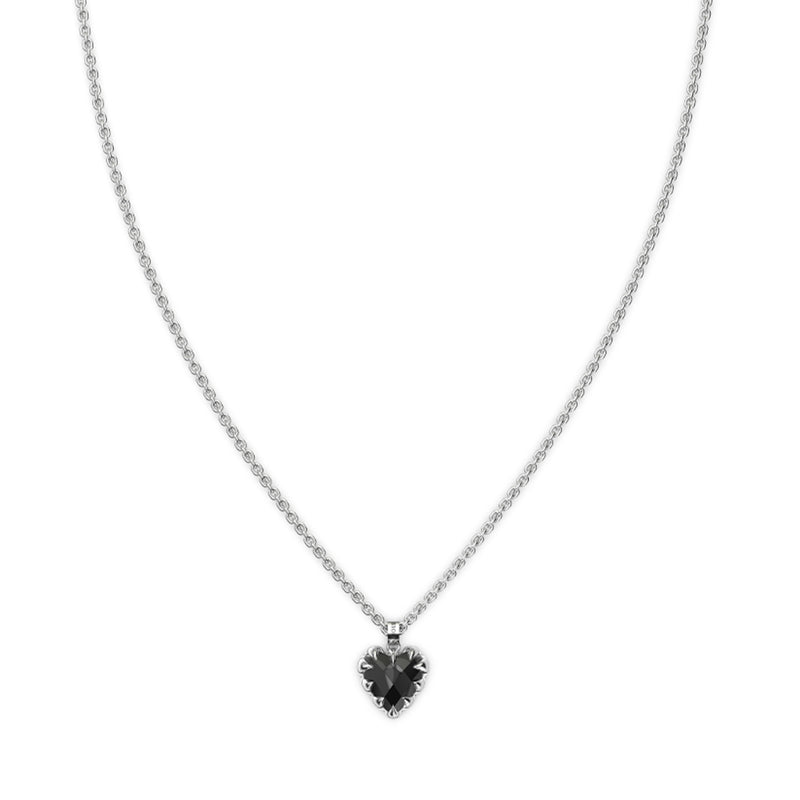 Stolen Girlfriends Club Love Claw Necklace - Sterling Silver & Onyx - Necklace - Walker & Hall