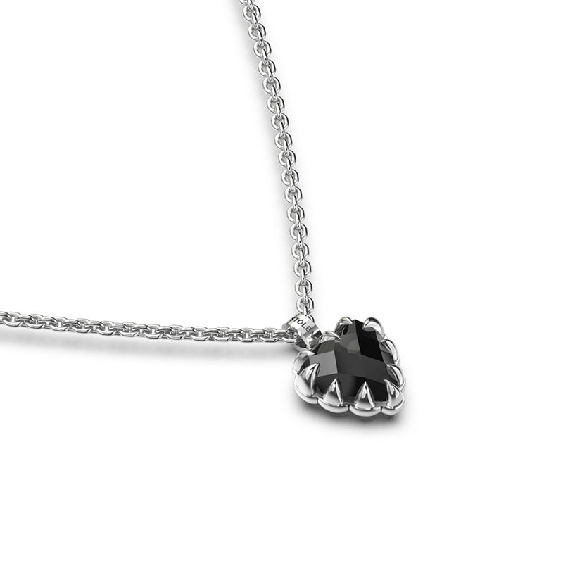 Stolen Girlfriends Club Love Claw Necklace - Sterling Silver & Onyx - Necklace - Walker & Hall