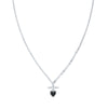 Stolen Girlfriends Club Love Claw Fob Necklace - Onyx - Necklace - Walker & Hall