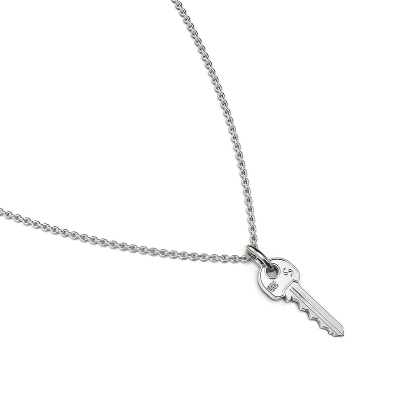 Stolen Girlfriends Club Mini Key Necklace - Silver - Necklace - Walker & Hall